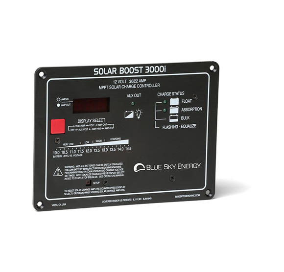 Blue Sky Energy 30A/22A, @12V MPPT charge controller