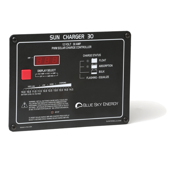 Blue Sky Energy 30A, @12V PWM Solar Charge Controller