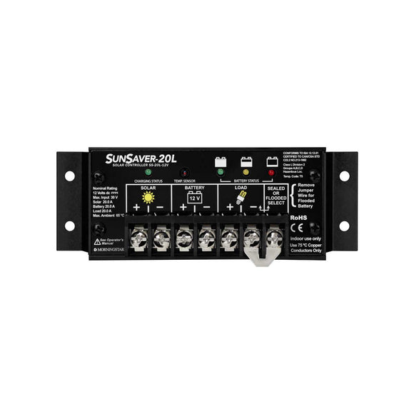 Morningstar SunSaver 6A - 20A Charge Controller
