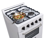 Classic 24” Off-Grid Propane Range (Battery Ignition)